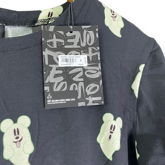 Cakeworthy Disney Mickey Mouse Ghost Dress for Halloween - Picture 4 of 9